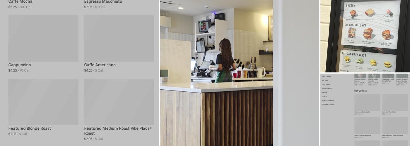 Starbucks Menu