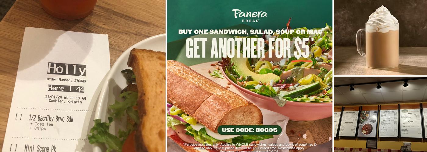 Panera Bread Menu