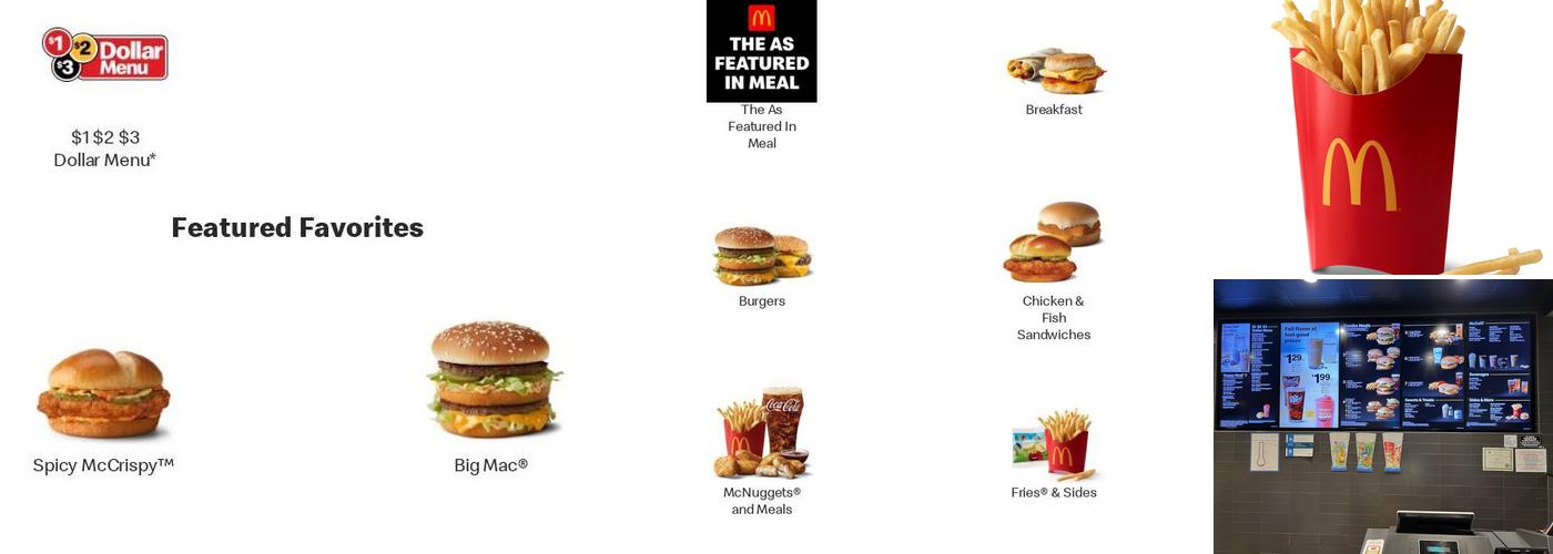 McDonald's Menu