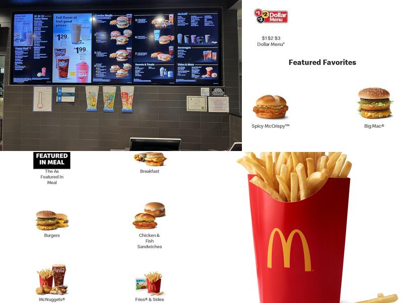 McDonald's Menu