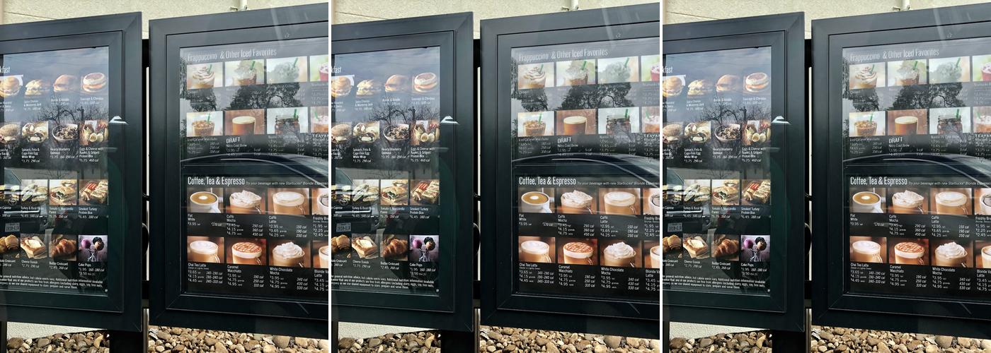 Starbucks Menu