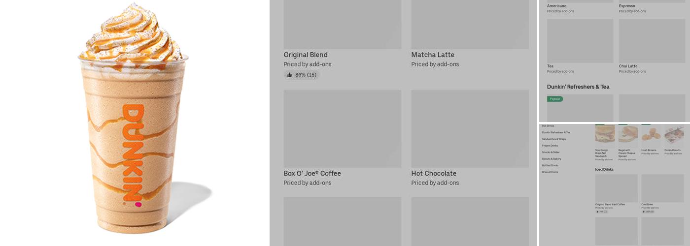 Dunkin' Menu