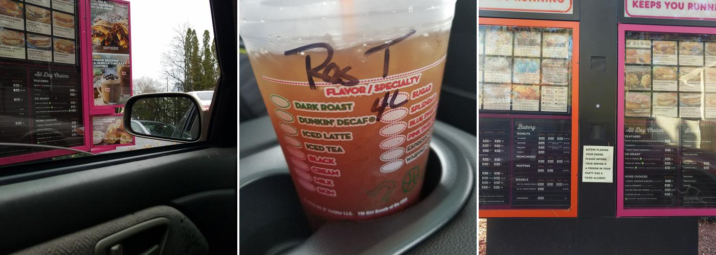 Dunkin' Menu