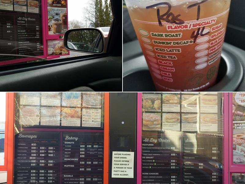 Dunkin' Menu