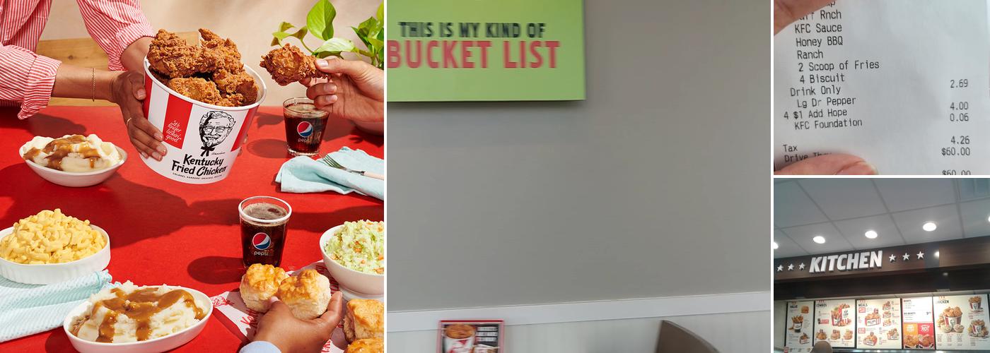 KFC Menu
