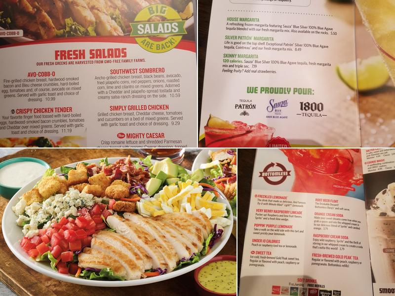 Red Robin Gourmet Burgers and Brews Menu