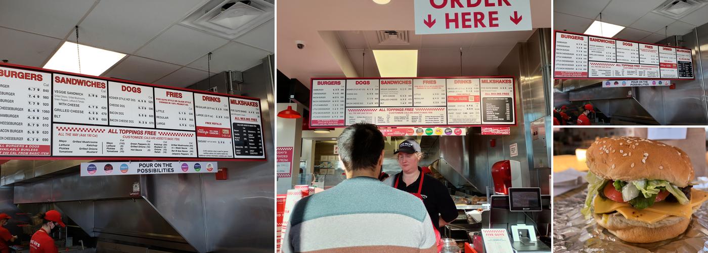 Five Guys Menu