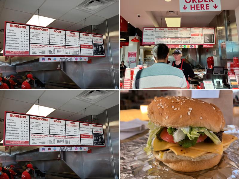 Five Guys Menu