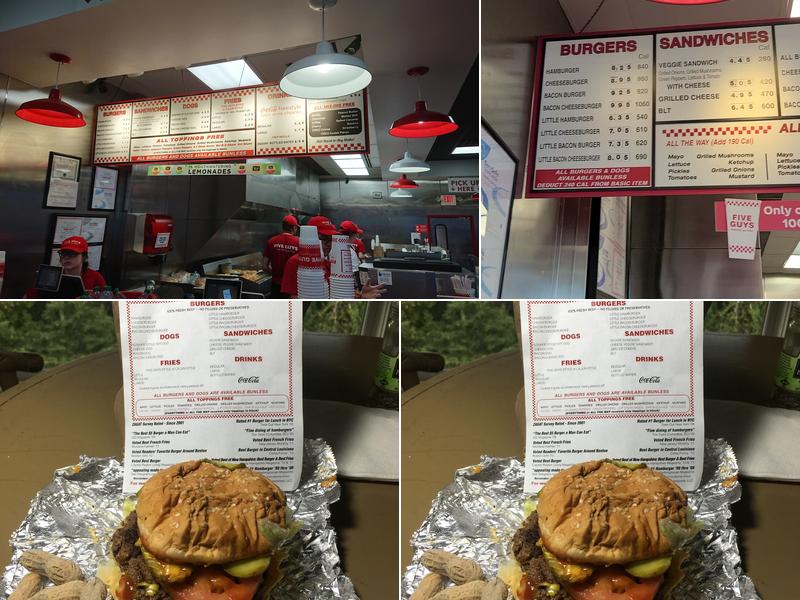 Five Guys Menu