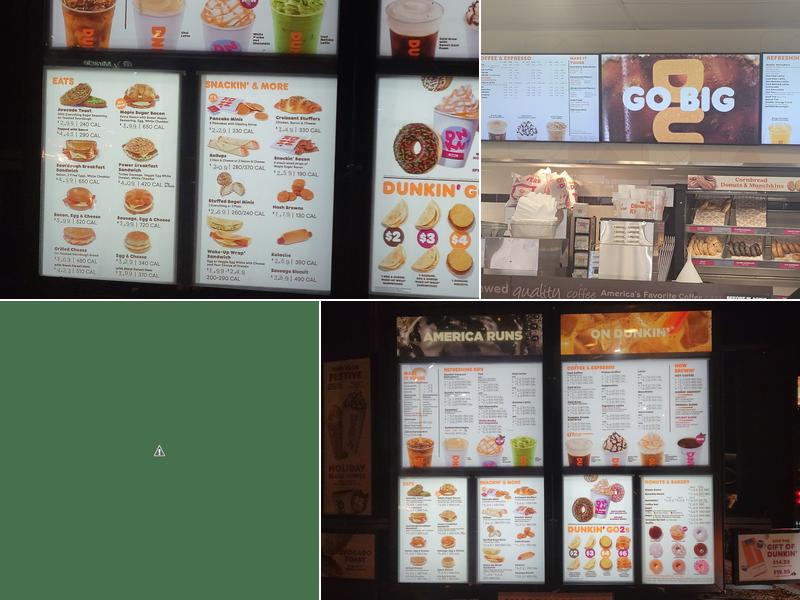 Dunkin' Menu