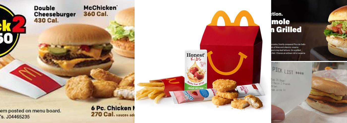 McDonald's Menu
