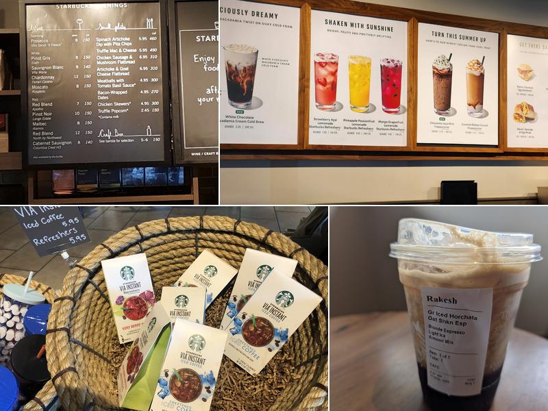 Starbucks Menu