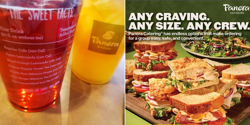 Panera Bread Menu