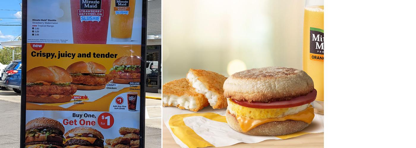 McDonald's Menu