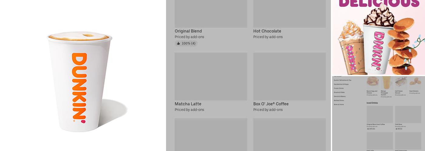 Dunkin' Menu