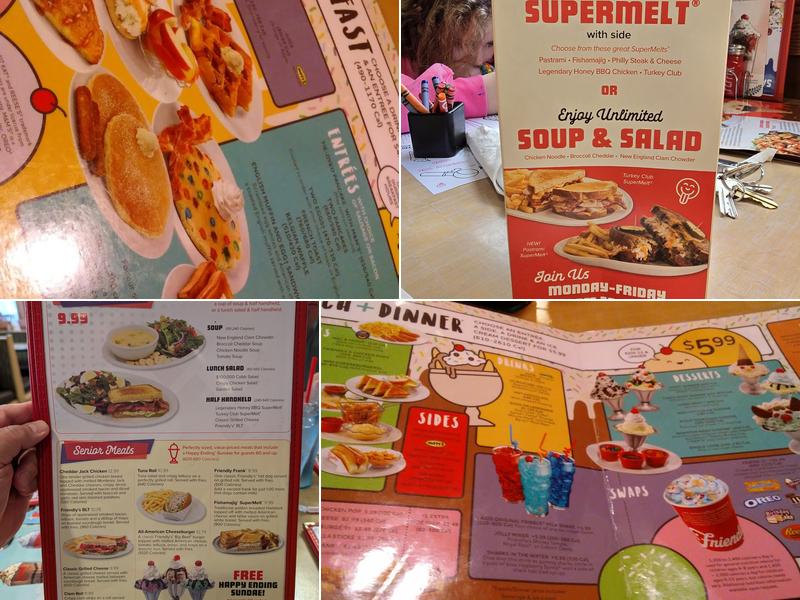 Friendly's Menu