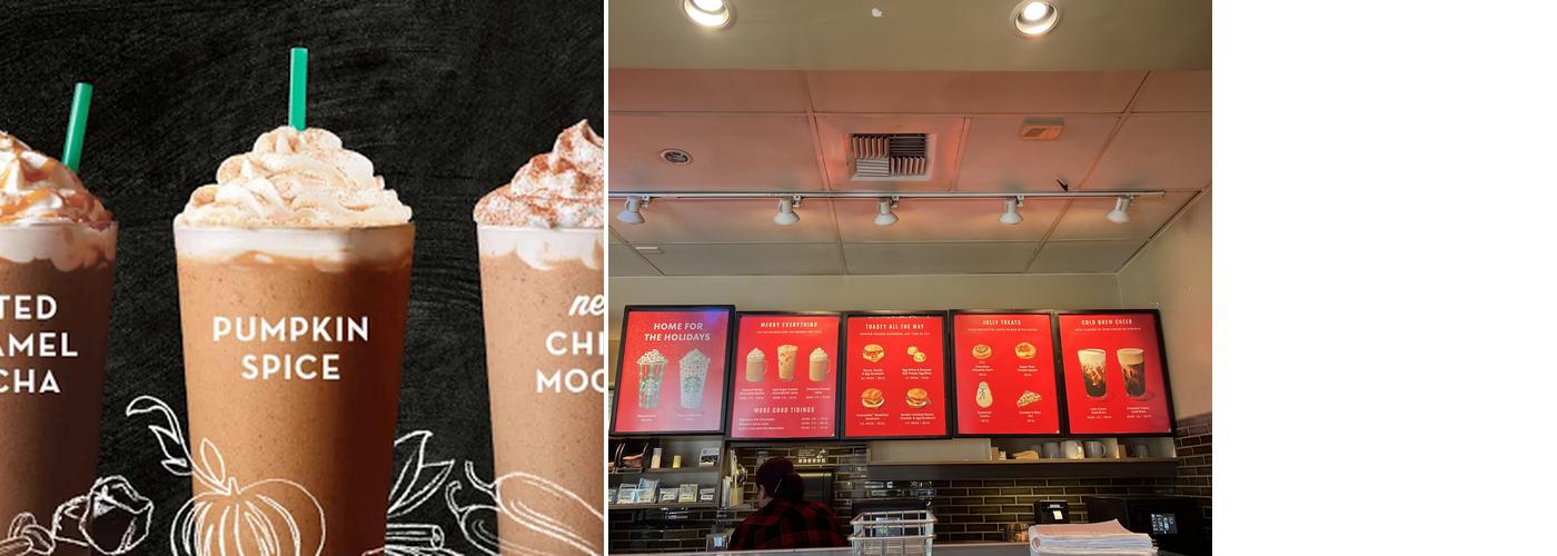Starbucks Menu