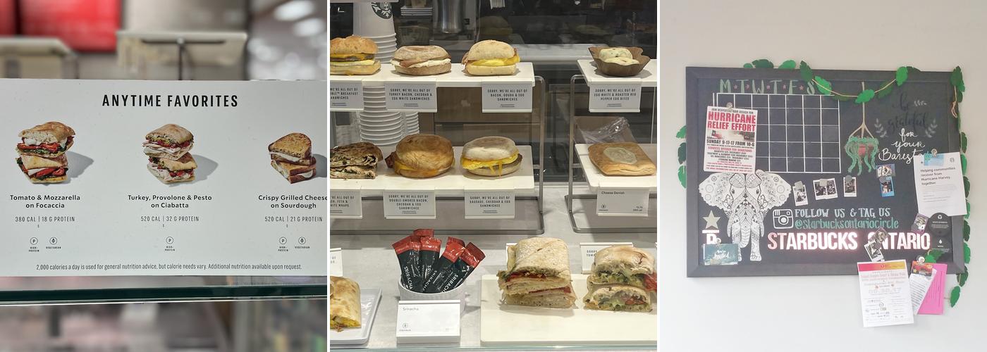Starbucks Menu