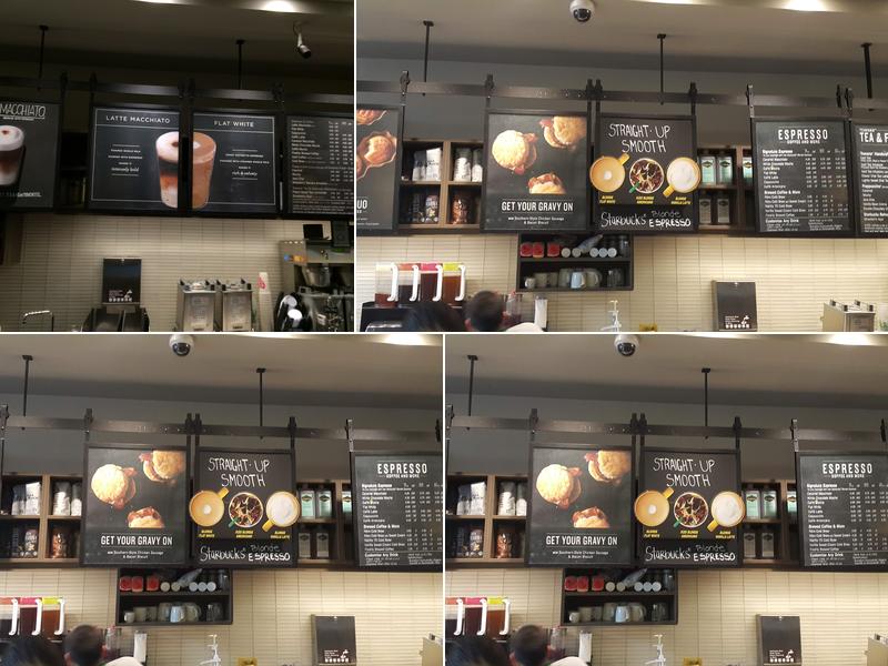 Starbucks Menu
