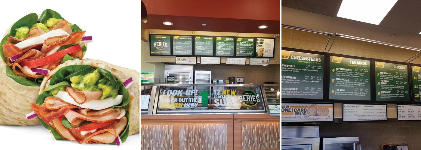 Subway Menu