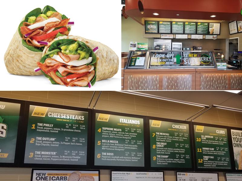 Subway Menu