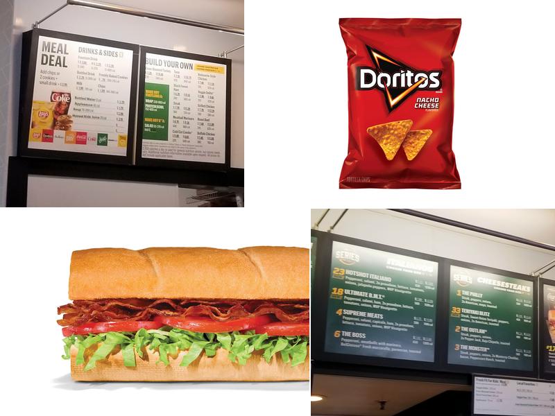Subway Menu