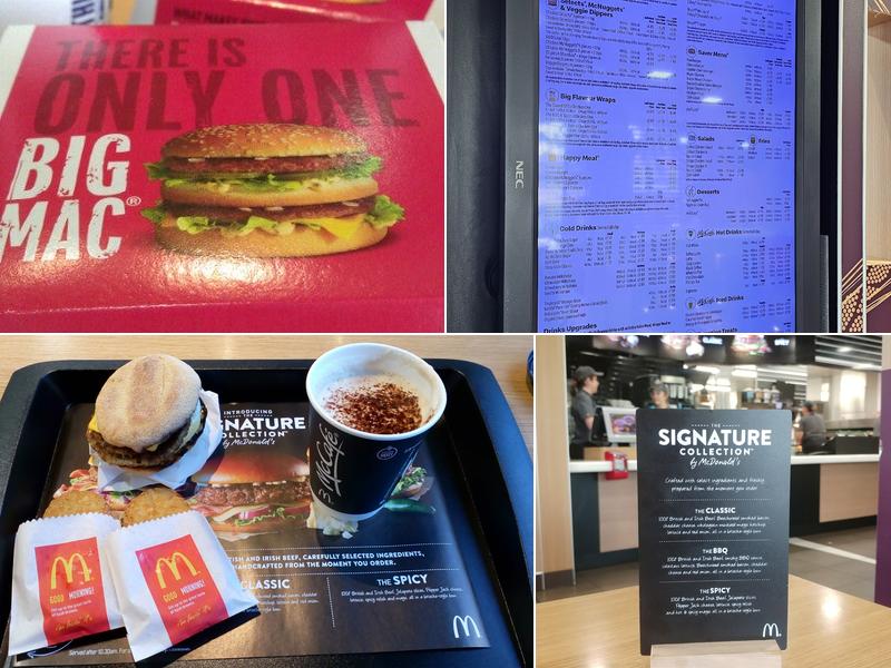 McDonald's Medway City Estate Menu