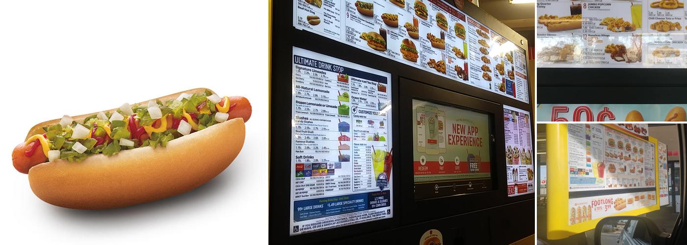 Sonic Drive-In Menu