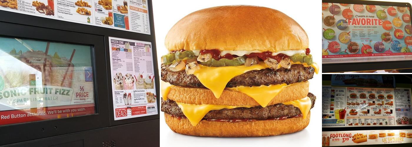 Sonic Drive-In Menu