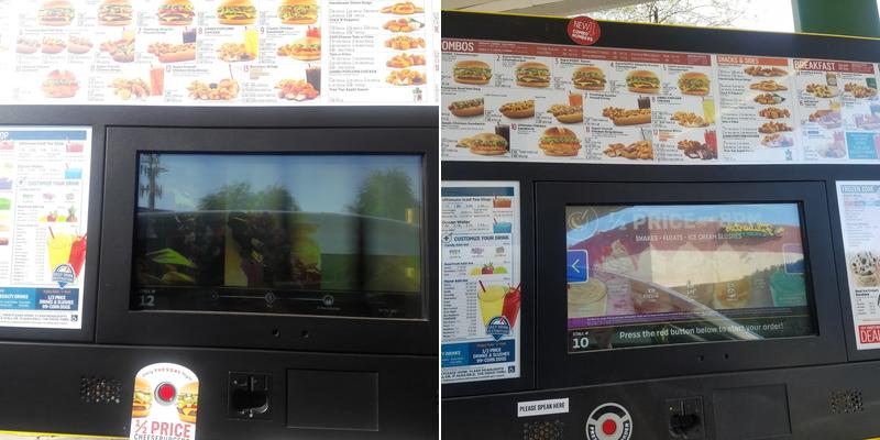 Sonic Drive-In Menu