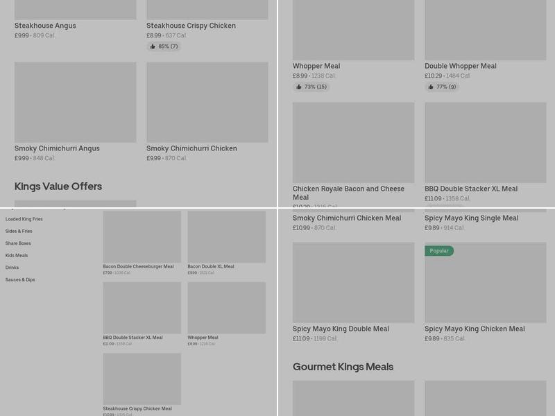 Stainforth express Menu