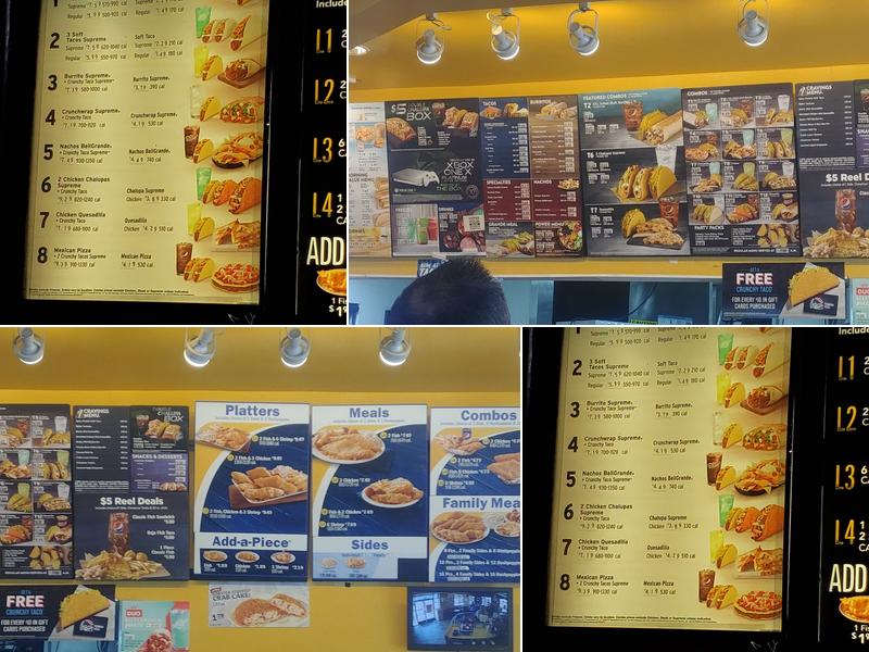Taco Bell Menu