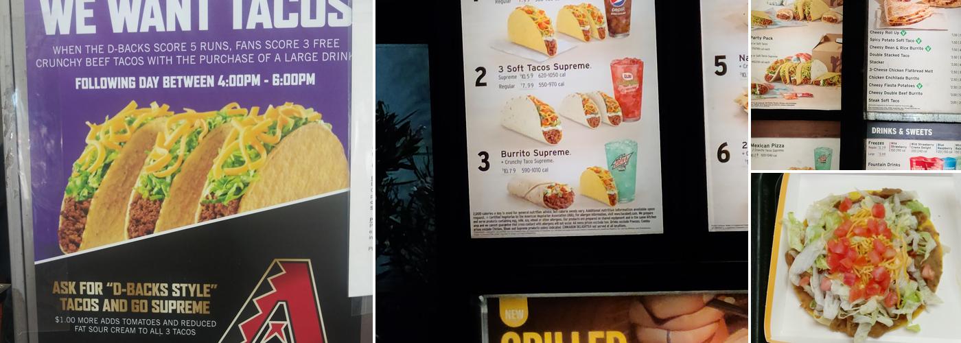 Taco Bell Menu