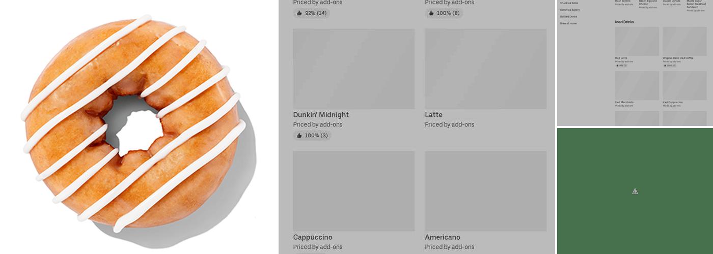 Dunkin' Menu