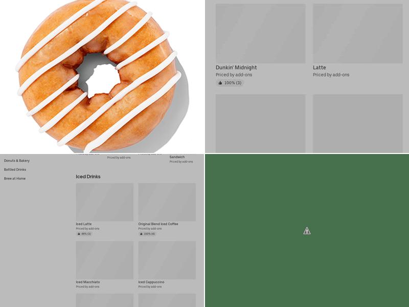 Dunkin' Menu
