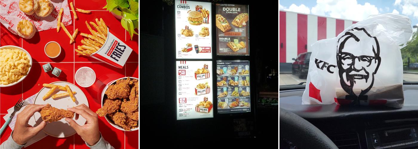 KFC Menu