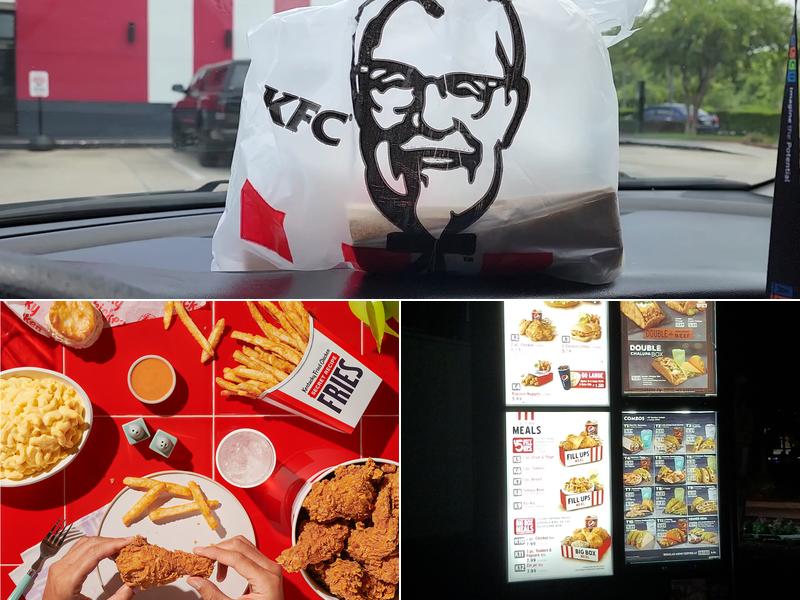 KFC Menu