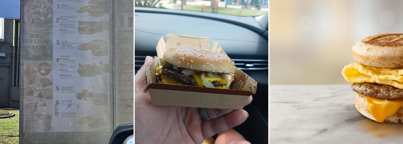 McDonald's Menu