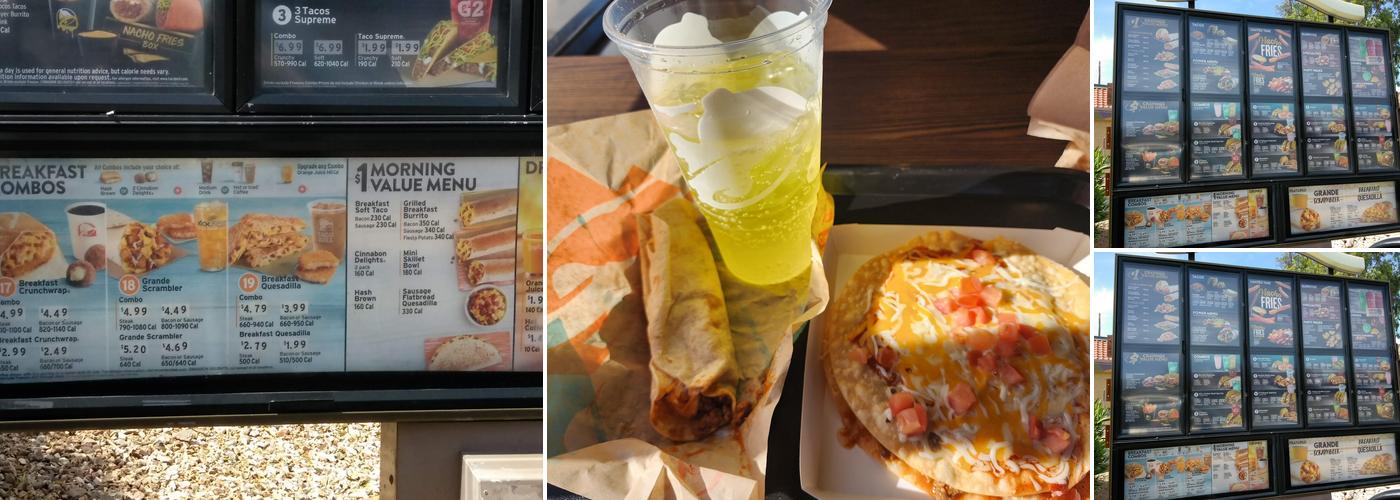 Taco Bell Menu