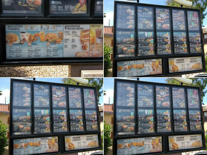 Taco Bell Menu