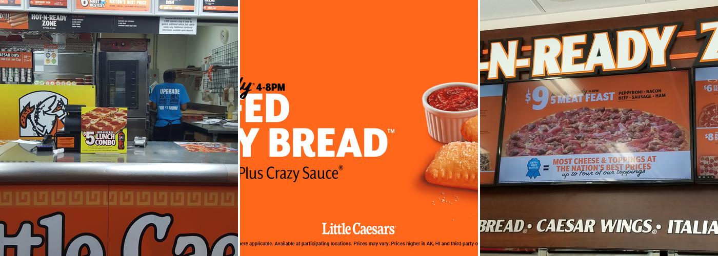 Little Caesars Pizza Menu