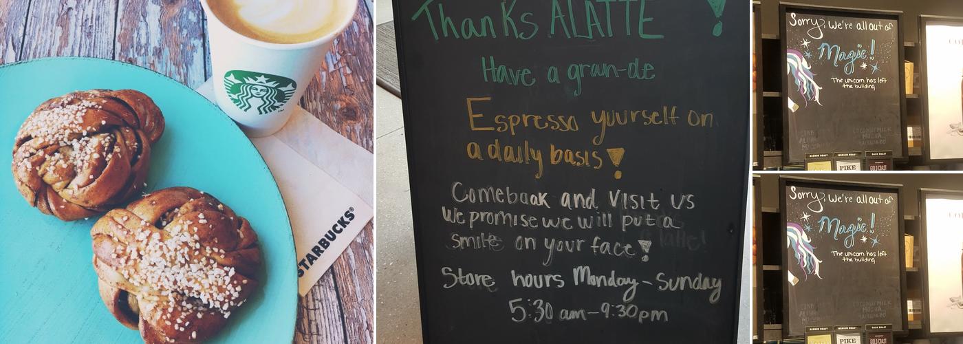Starbucks Menu