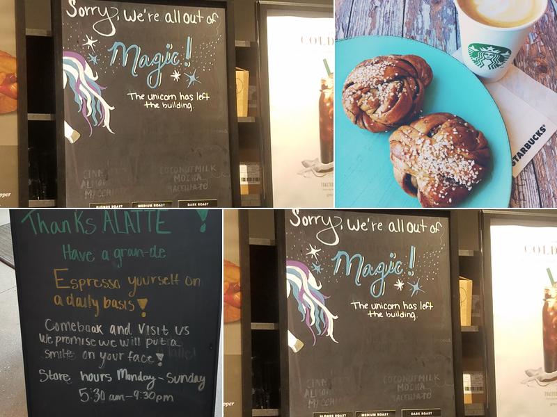 Starbucks Menu