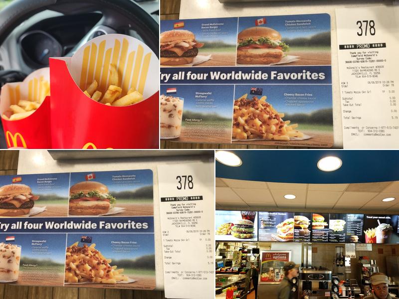McDonald's Menu
