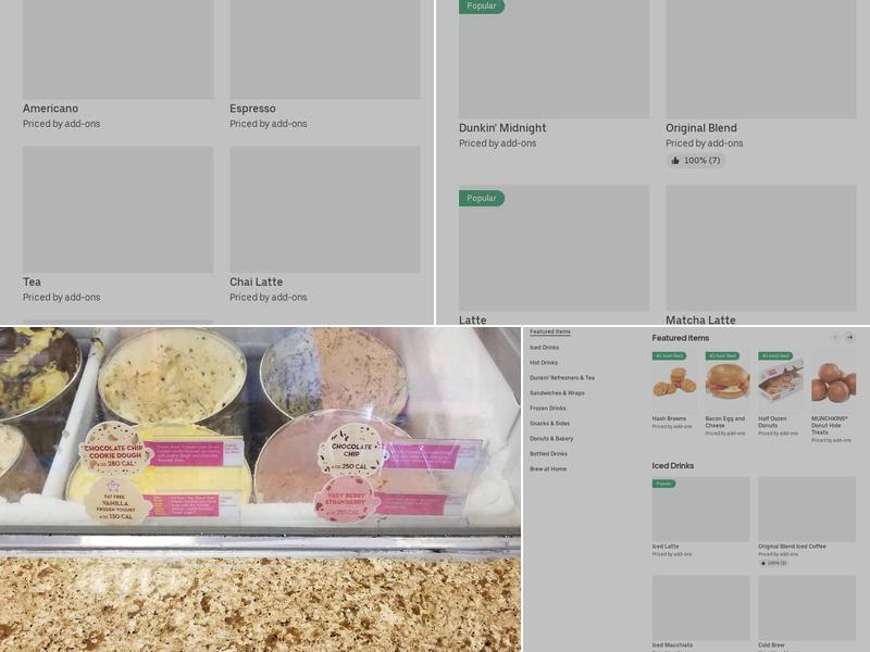 Dunkin' Menu