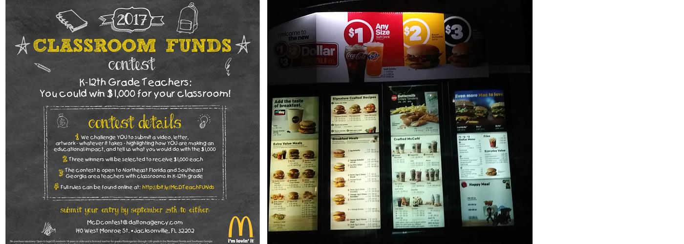 McDonald's Menu