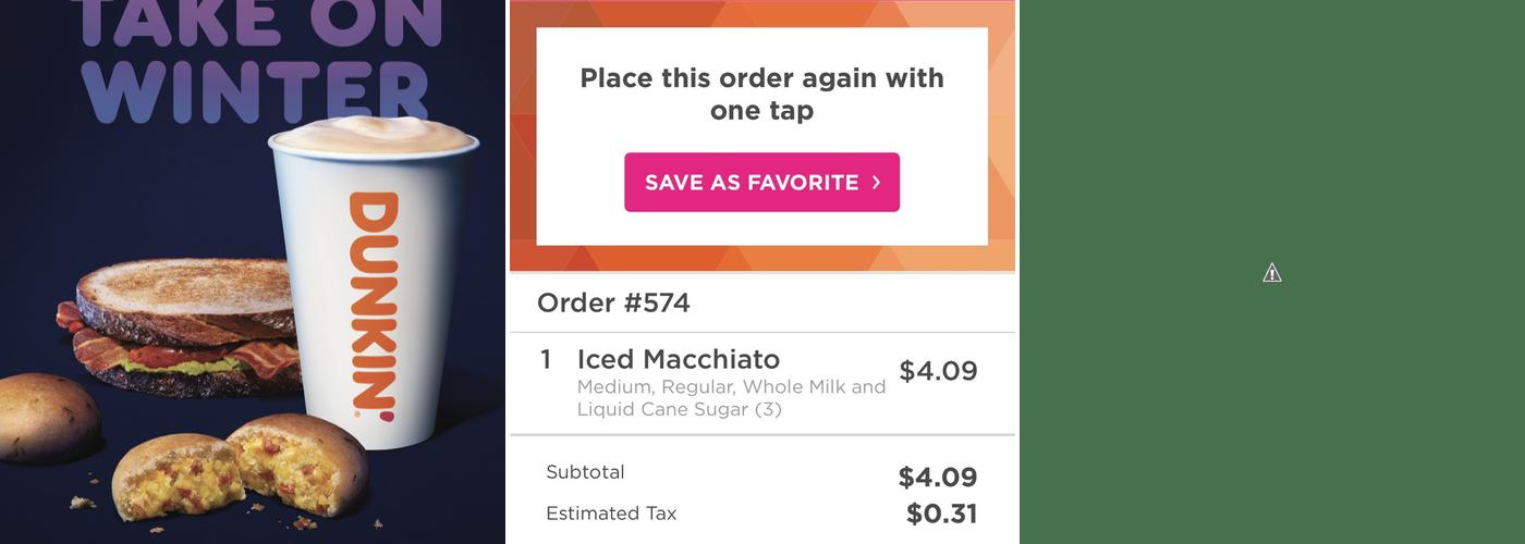 Dunkin' Menu