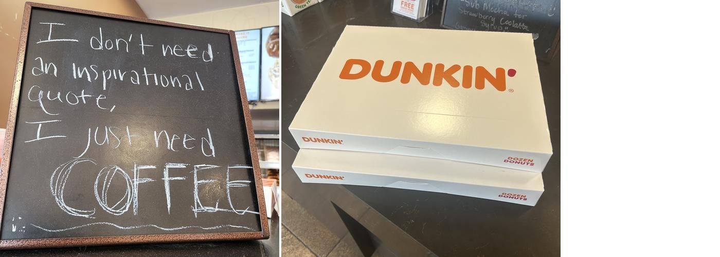 Dunkin' Menu