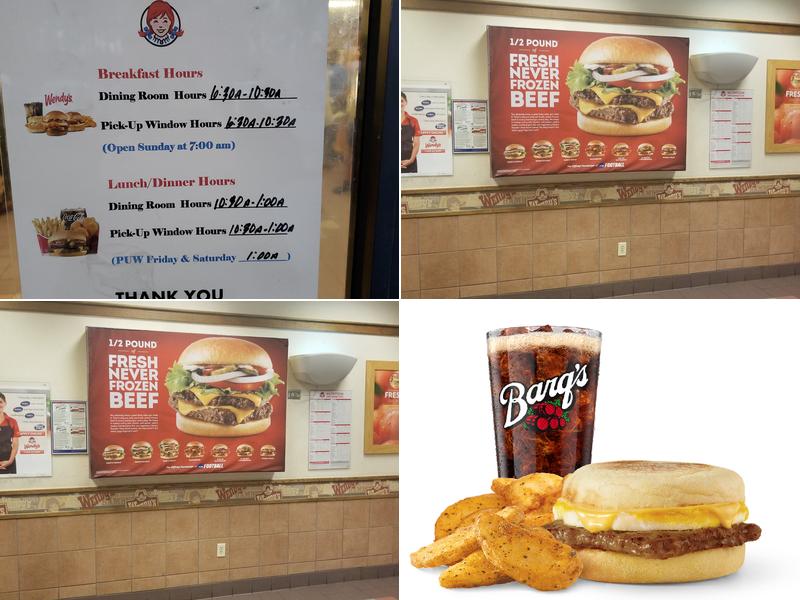 Wendy's Menu