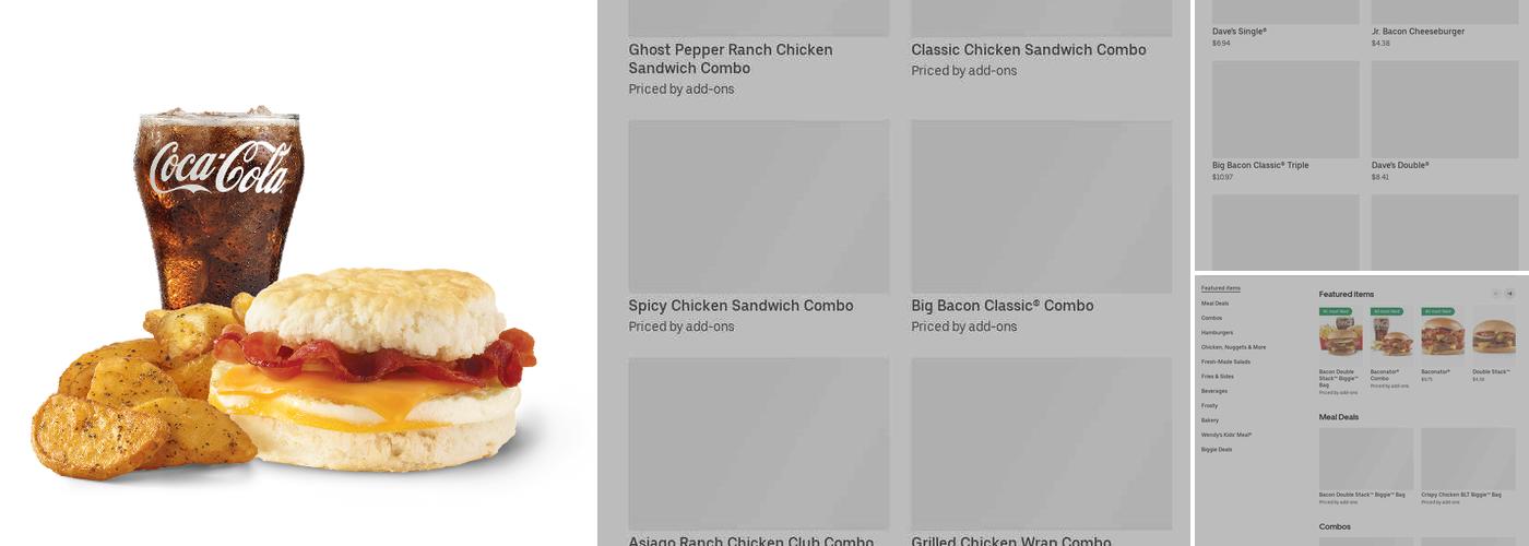 Wendy's Menu